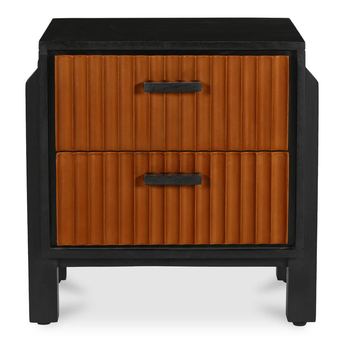 Hayden - Nightstand - Deep Brown - JaxCo Furniture