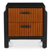 Hayden - Nightstand - Deep Brown - JaxCo Furniture