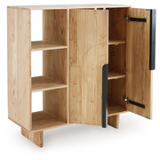 Kierwell - Natural - Accent Cabinet - JaxCo Furniture