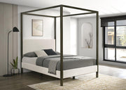 Monroe - Upholstered Canopy Bed - JaxCo Furniture