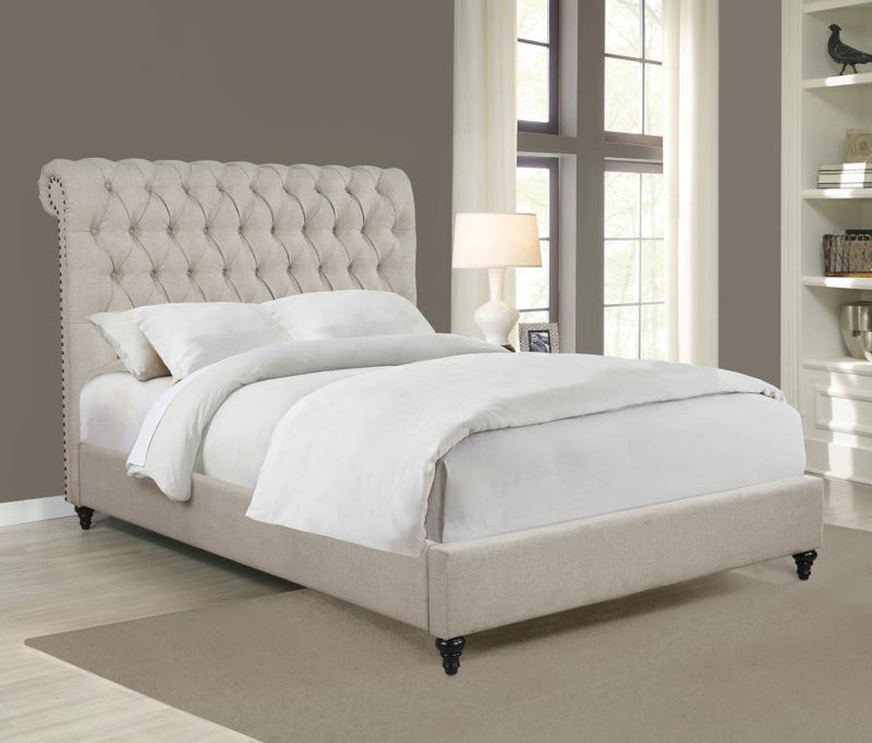 Devon - Upholstered Panel Bed - JaxCo Furniture