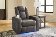 Fyne-dyme - Power Recliner/Adj Headrest - JaxCo Furniture