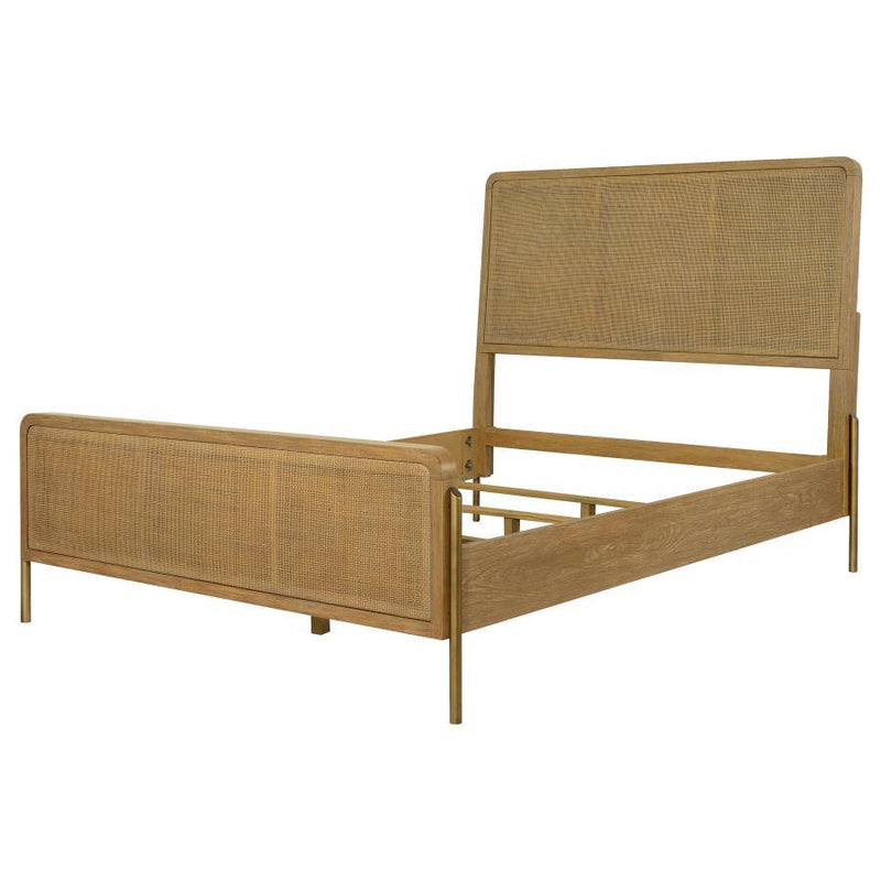 Arini - Rattan Panel Bed - JaxCo Furniture