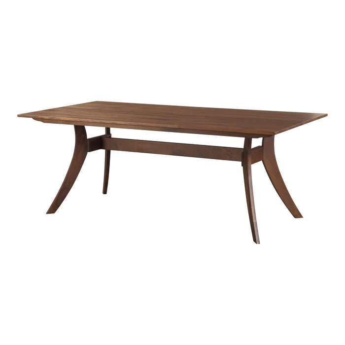 Florence - Rectangular Dining Table Small - Walnut - JaxCo Furniture