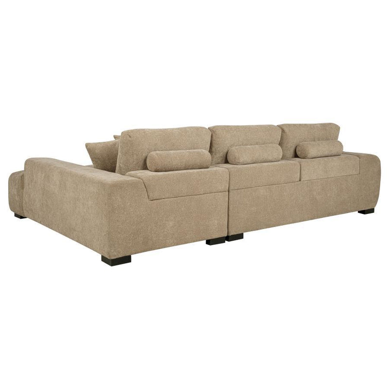 Octavia - Upholstered Sectional Chaise Sofa - JaxCo Furniture