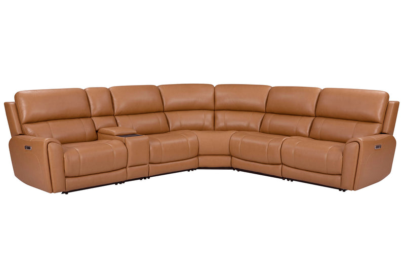 Hancock - Zero Gravity Power Reclining Sectional With Power Adjustable Headrests - JaxCo Furniture