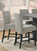 Stanton - Square Counter Height Dining Table - Black - JaxCo Furniture