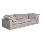 Terra - Performance Fabric Modular Sofa - Light Gray - JaxCo Furniture