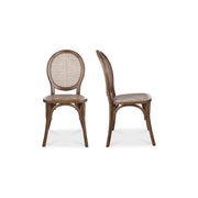Rivalto - Dining Chair (Set of 2) - Brown - JaxCo Furniture