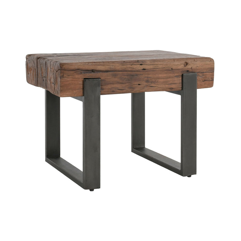 Duarte - End Table - Reclaimed Brown - JaxCo Furniture