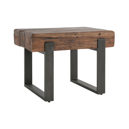Duarte - End Table - Reclaimed Brown - JaxCo Furniture