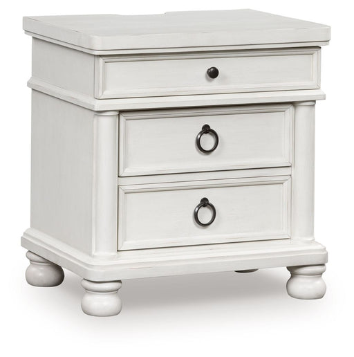 Rowlenstown - Three Drawer Night Stand - JaxCo Furniture