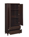 Wadeline - 2 Door Tall Accent Storage Cabinet - Rustic Tobacco - JaxCo Furniture