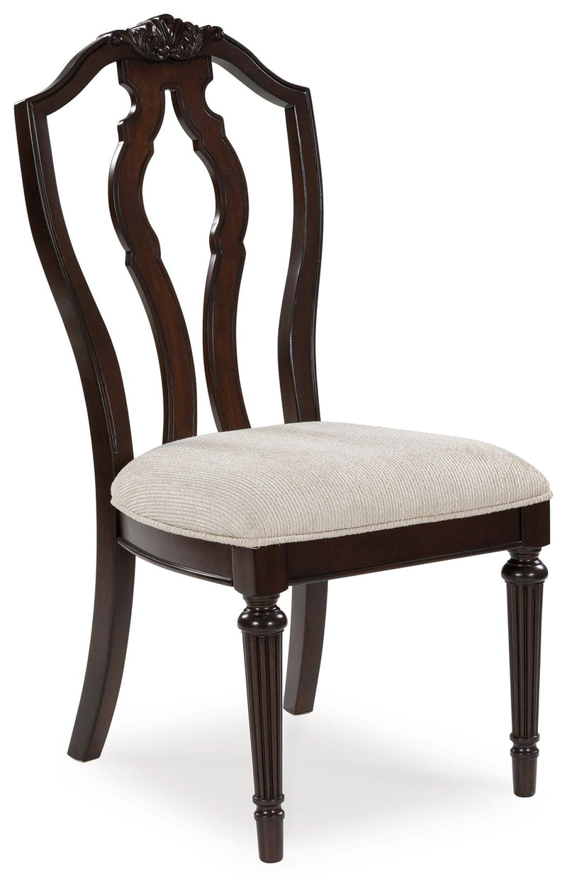 Lavinton - Tan / Brown - Dining Upholstered Side Chair (Set of 2) - JaxCo Furniture