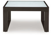 Beachloft - Black / Gray - Square Cocktail Table - JaxCo Furniture