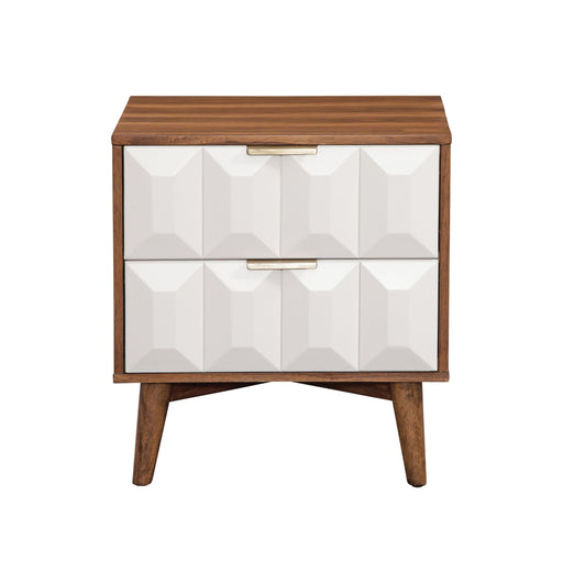 Ginny - Nightstand - Dark Brown - JaxCo Furniture