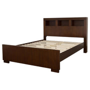 Jessica - LED Storage Bookcase Bed - JaxCo Furniture