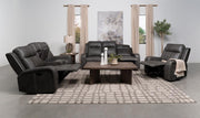 Raelynn - Upholstered Reclining Sofa Set - JaxCo Furniture