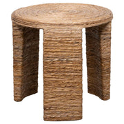 Artina - Woven Rattan Round Table - JaxCo Furniture