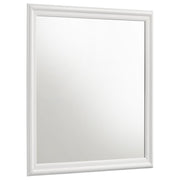 Louis Philippe - 38.25" Dresser Mirror - White - JaxCo Furniture