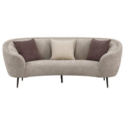 Ellorie - Upholstered Curved Sofa Set - JaxCo Furniture