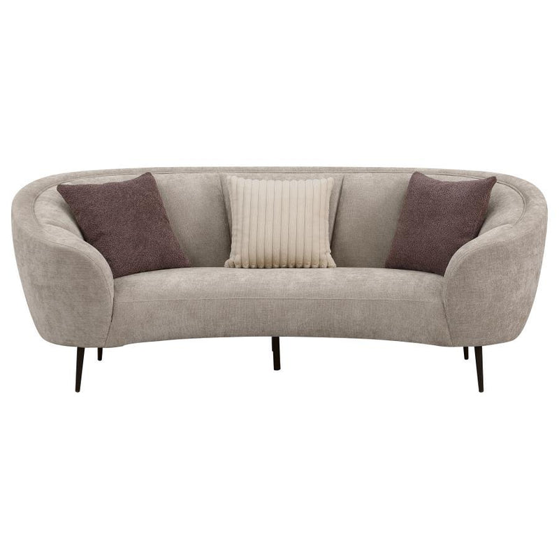 Ellorie - Upholstered Curved Sofa Set - JaxCo Furniture