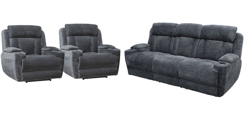 Dalton - Power Reclining Sofa Set - JaxCo Furniture