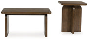 Shawbeck - Medium Brown - Occasional Table Set (Set of 2) - JaxCo Furniture