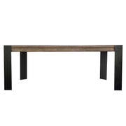 Cedar Fork - Rectangular Dining Table - Smoked Arabica - JaxCo Furniture