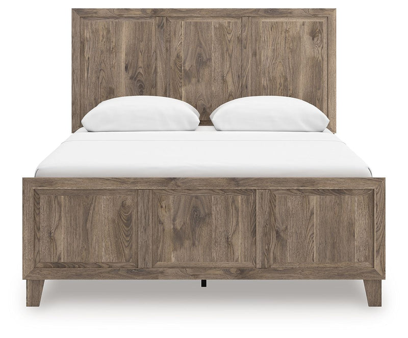 Rusticott - Panel Bed - JaxCo Furniture