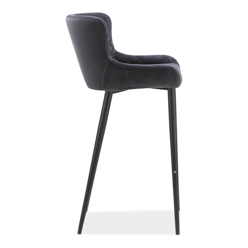 Etta - Barstool - Dark Gray - JaxCo Furniture