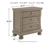 Lettner - Night Stand - JaxCo Furniture