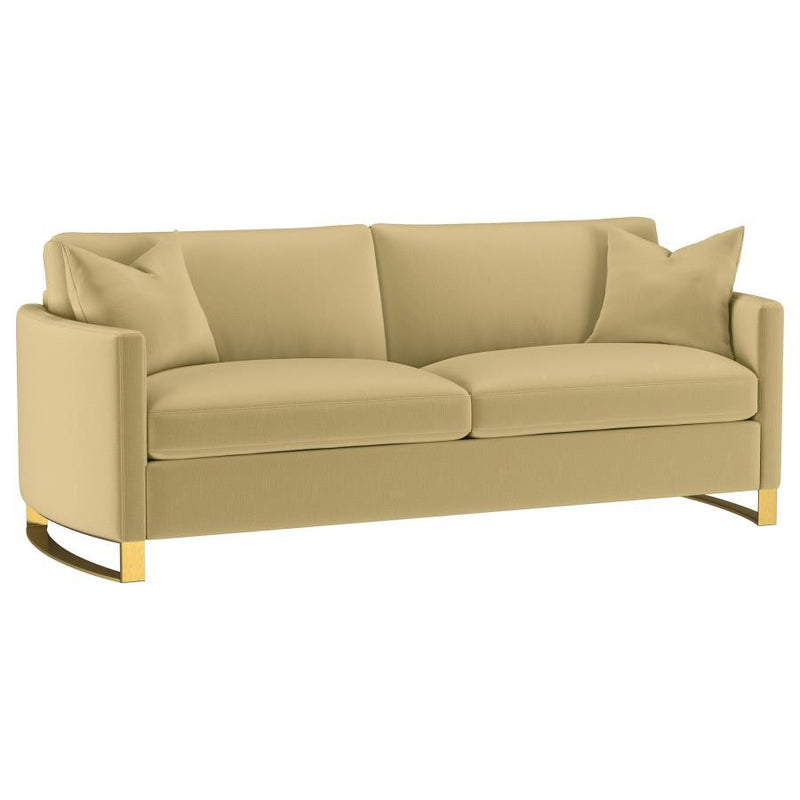 Corliss - Upholstered Arched Arm Sofa Set - JaxCo Furniture