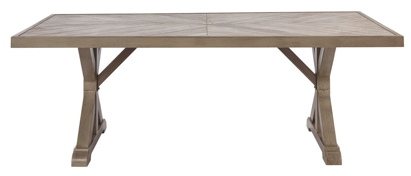 Beachcroft - Rect Dining Table W/Umb Opt - JaxCo Furniture