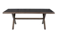 Marina - Rectangular Patio Table - Brown - JaxCo Furniture