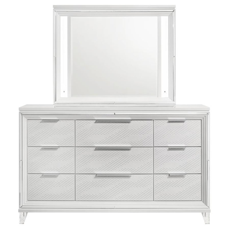 Marmore - 9-Drawer Dresser - JaxCo Furniture
