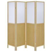 Mattison - 4-Panel Room Divider Folding Shoji Screen - JaxCo Furniture