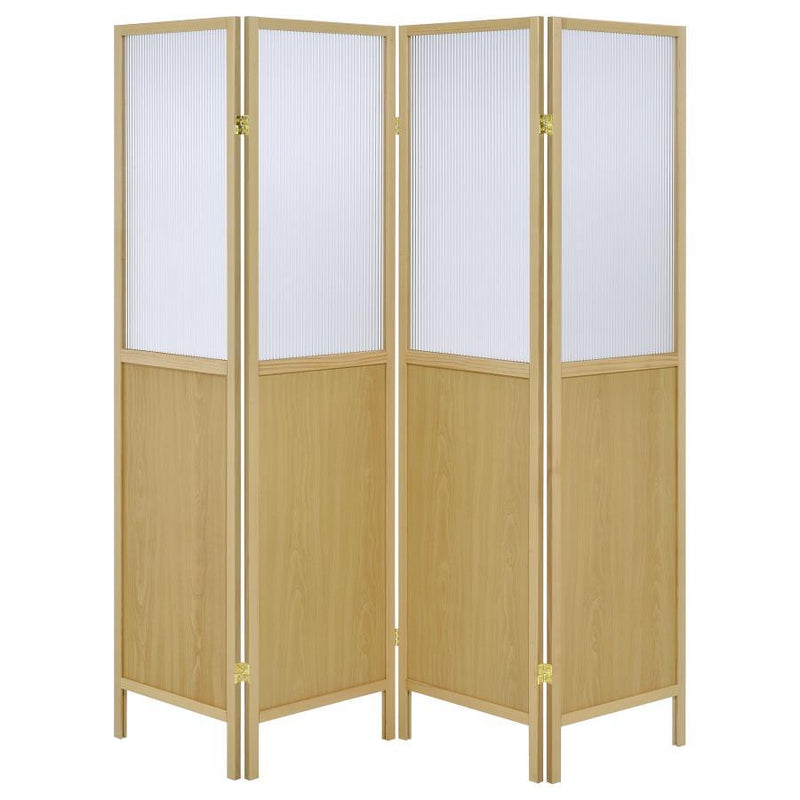 Mattison - 4-Panel Room Divider Folding Shoji Screen - JaxCo Furniture