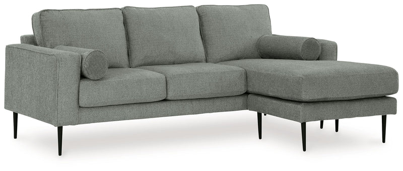 Hazela - Charcoal - Sofa Chaise - JaxCo Furniture