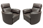 Radius - Manual Swivel Recliner - JaxCo Furniture