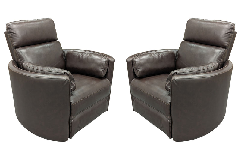 Radius - Manual Swivel Recliner - JaxCo Furniture