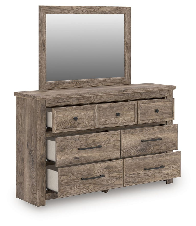 Rusticott - Seven Drawer Dresser - JaxCo Furniture