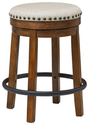 Valebeck - Upholstered Swivel Stool - JaxCo Furniture