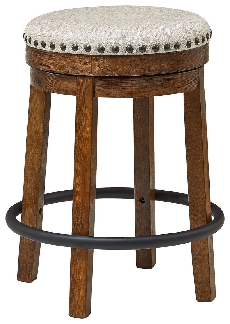Valebeck - Upholstered Swivel Stool - JaxCo Furniture