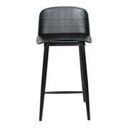 Looey - Counter Stool (Set of 2) - Black - JaxCo Furniture