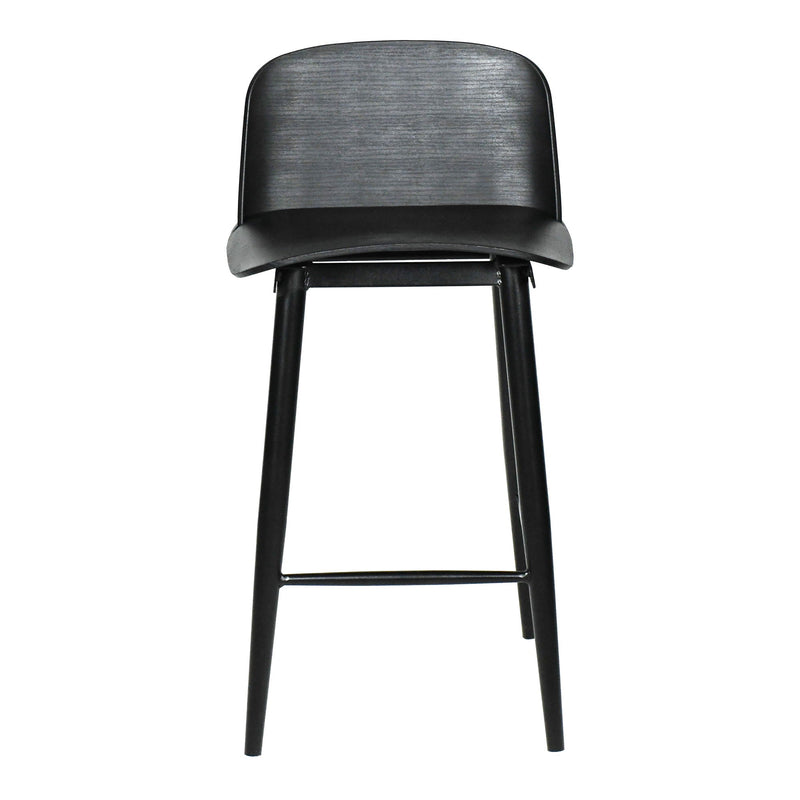 Looey - Counter Stool (Set of 2) - Black - JaxCo Furniture