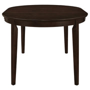 Gabriel - Oval Extension Leaf Dining Table - Cappuccino - JaxCo Furniture