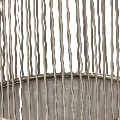 Dympna - Silver Finish - Accessory Set (Set of 5) - JaxCo Furniture