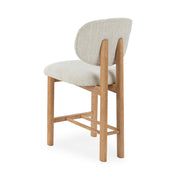 Delancey - Upholstered Counter Stool - Autumn Cream - JaxCo Furniture