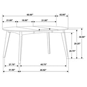 Jedda - Oval Extension Leaf Dining Table - Dark Walnut - JaxCo Furniture